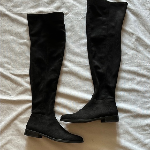 Vince Camuto Black Sleek Over-the-Knee Boots…worn twice!!! - Picture 1 of 9